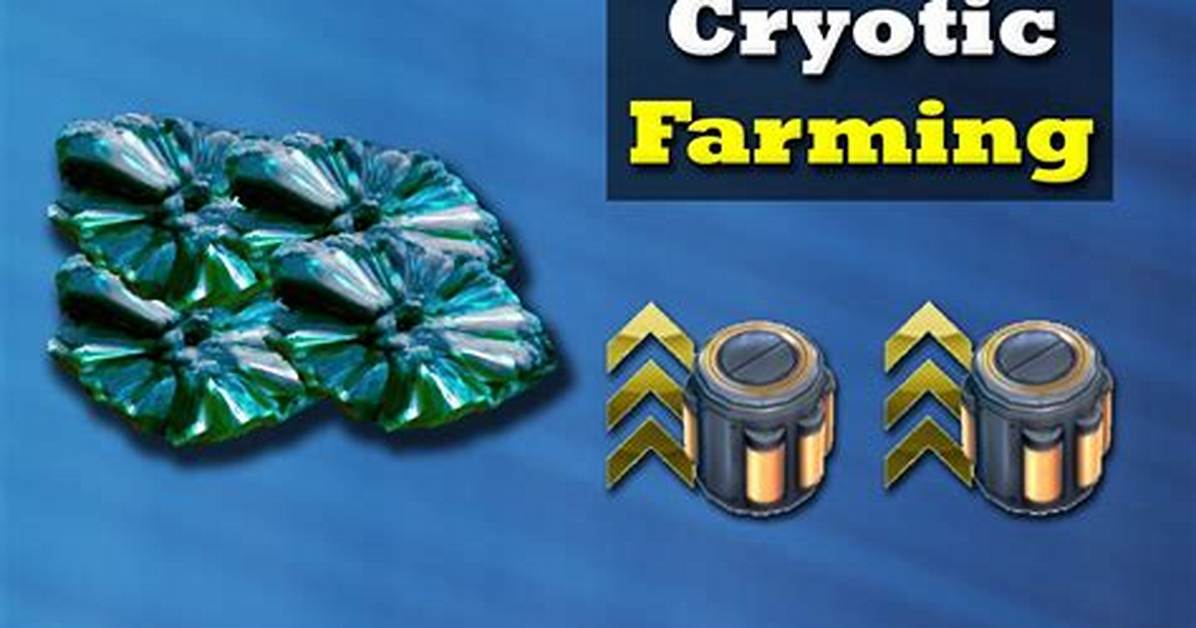 Cryotic Warframe