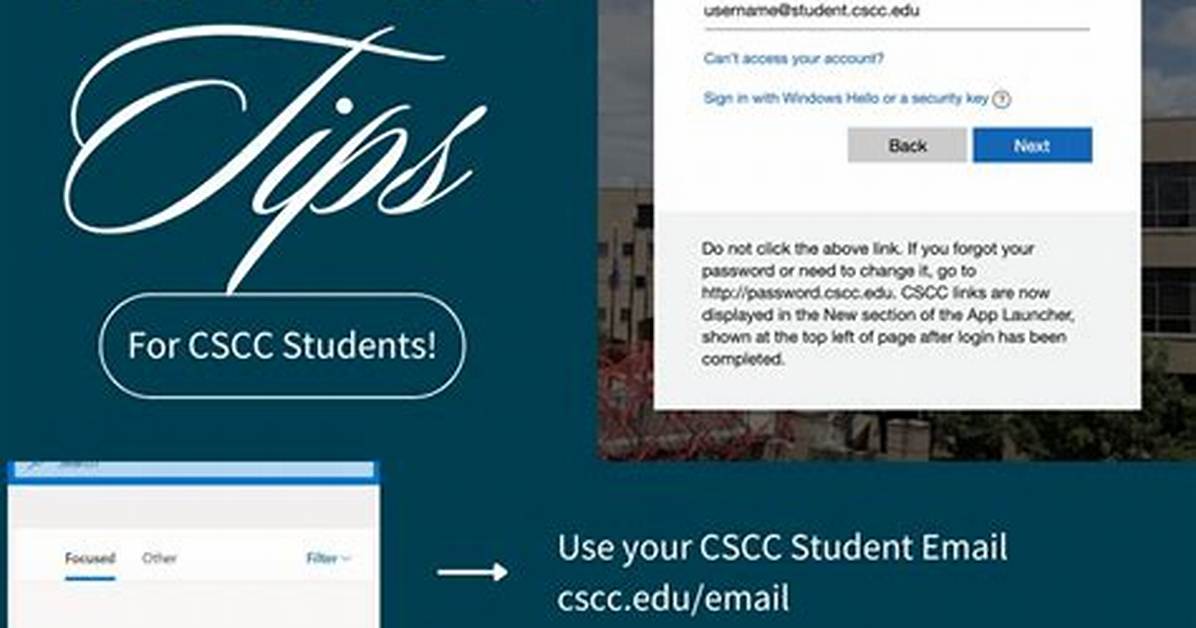 Cscc Student Email