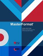 Csi Masterformat 2020