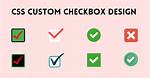 Css Checkbox Input Styling
