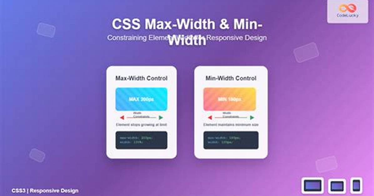 Css Max Width
