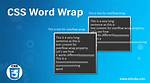 Css No Text Wrap