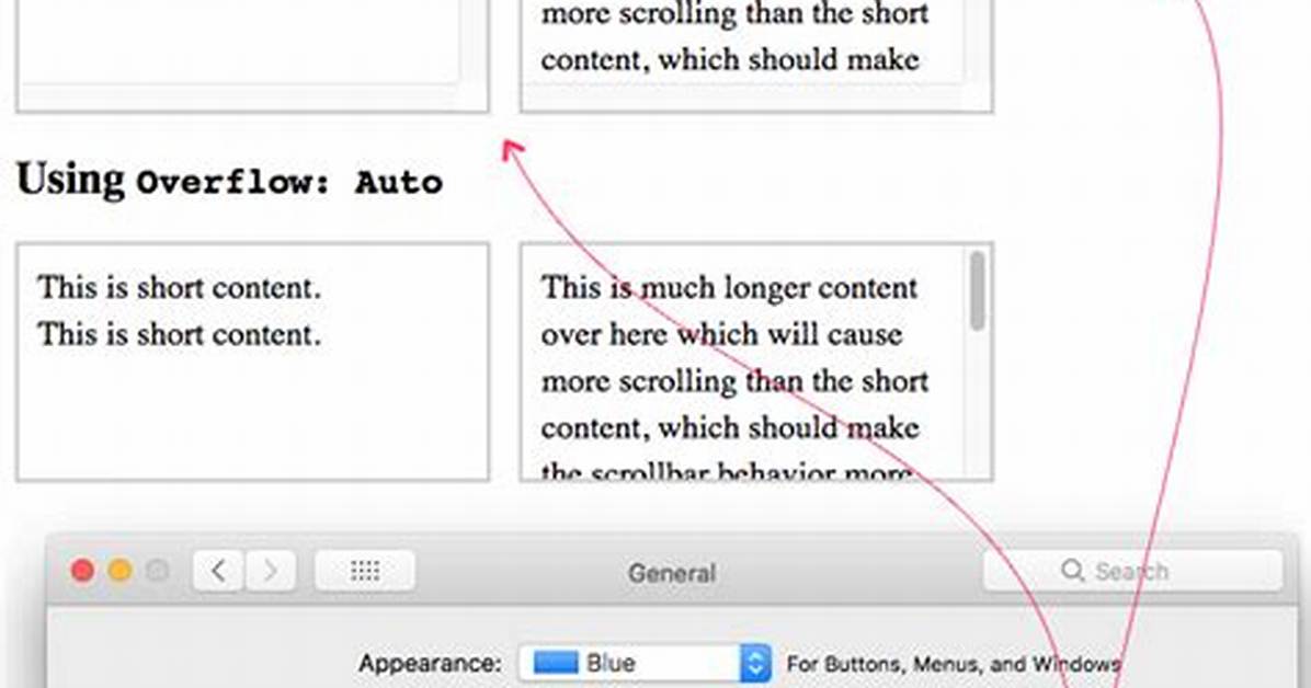 Css - Overflow: Scroll; - Always Show Vertical Scroll Bar?