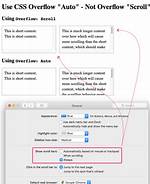 Css - Overflow: Scroll; - Always Show Vertical Scroll Bar?