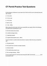 Ct Permit Test