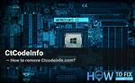 Ctcodeinfo Browser Hijacker Removal Instructions