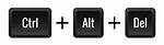 Ctrl-___-Del (Computer Key Combination)