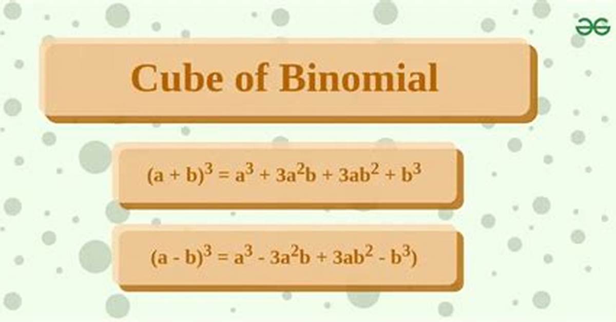 Cubic Binomial
