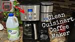 Cuisinart Coffee Maker Clean Button