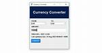 Currency Converter App in Gui Java Using Live Exchange Rates