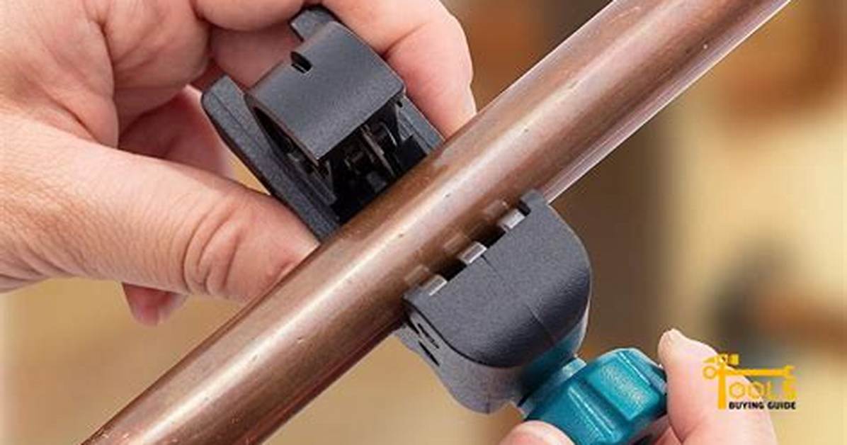 Cut Copper Pipe
