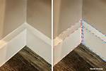 Cutting Baseboard Corners