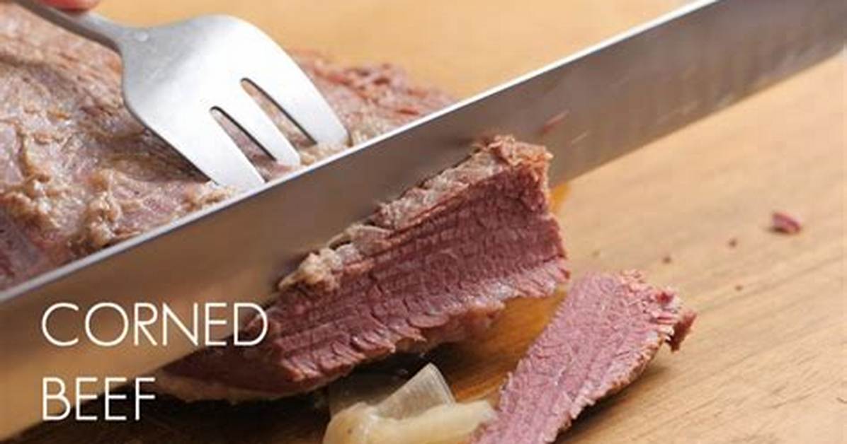 Cutting Corned Beef
