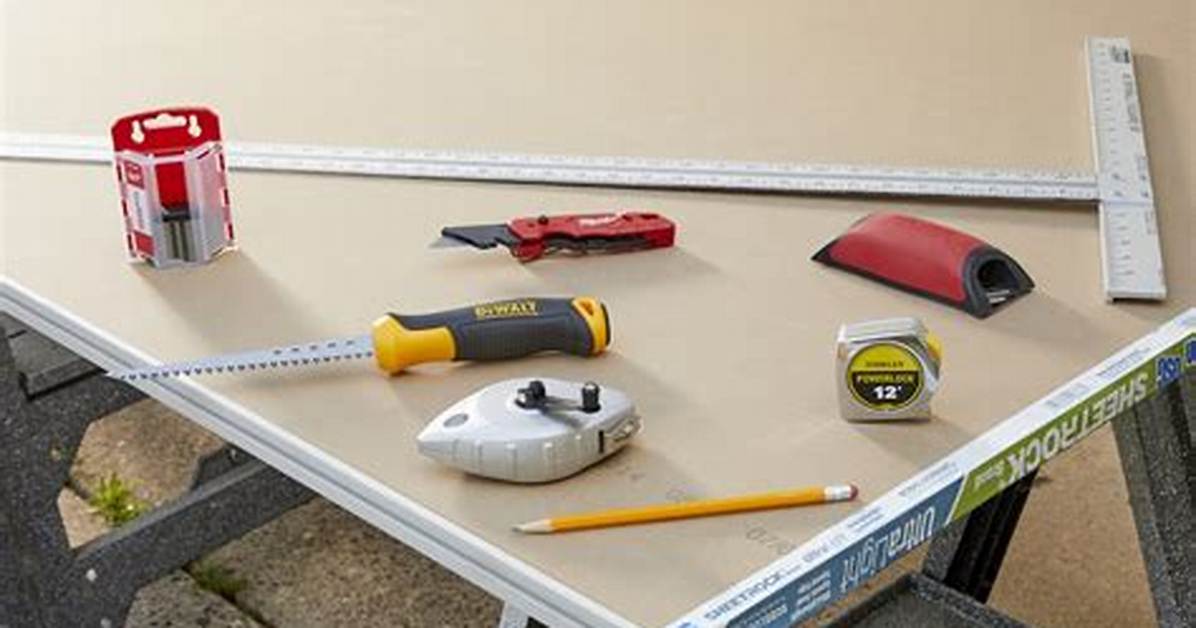 Cutting Drywall
