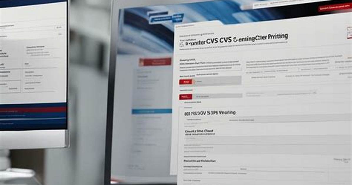 Cvs Document Printing