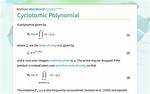 Cyclotomic Polynomial