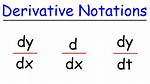 D/Dx Notation Explanation Please?
