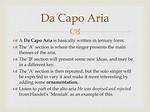 Da Capo Aria