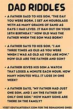 Dad Joke Riddles with Answers