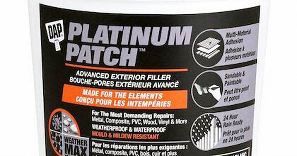 Dap Platinum Patch