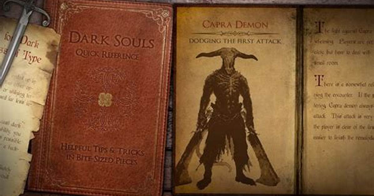 Dark Souls – Quick Reference for Replenishable Items