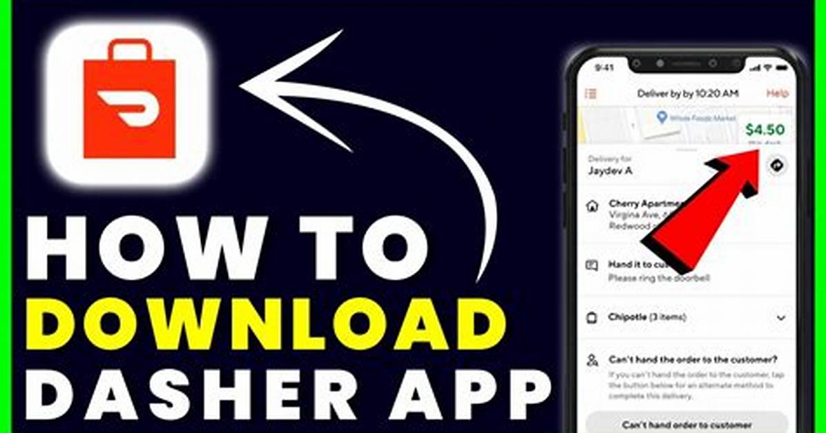 Dasher Driver App