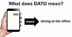 Dato Meaning