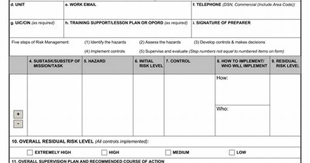 Dd Form 2977