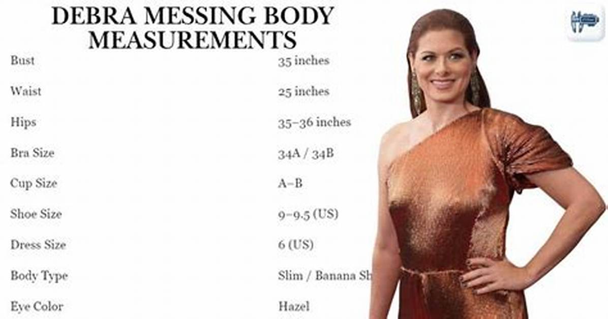 Debra Messing Height