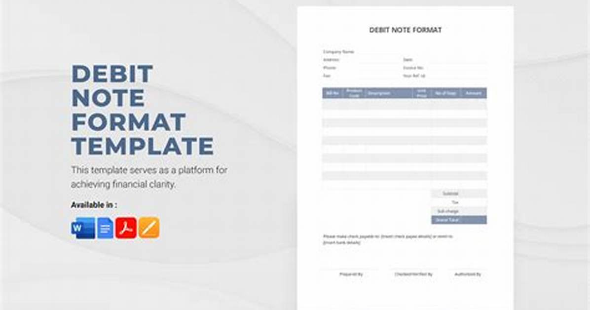Debt Note