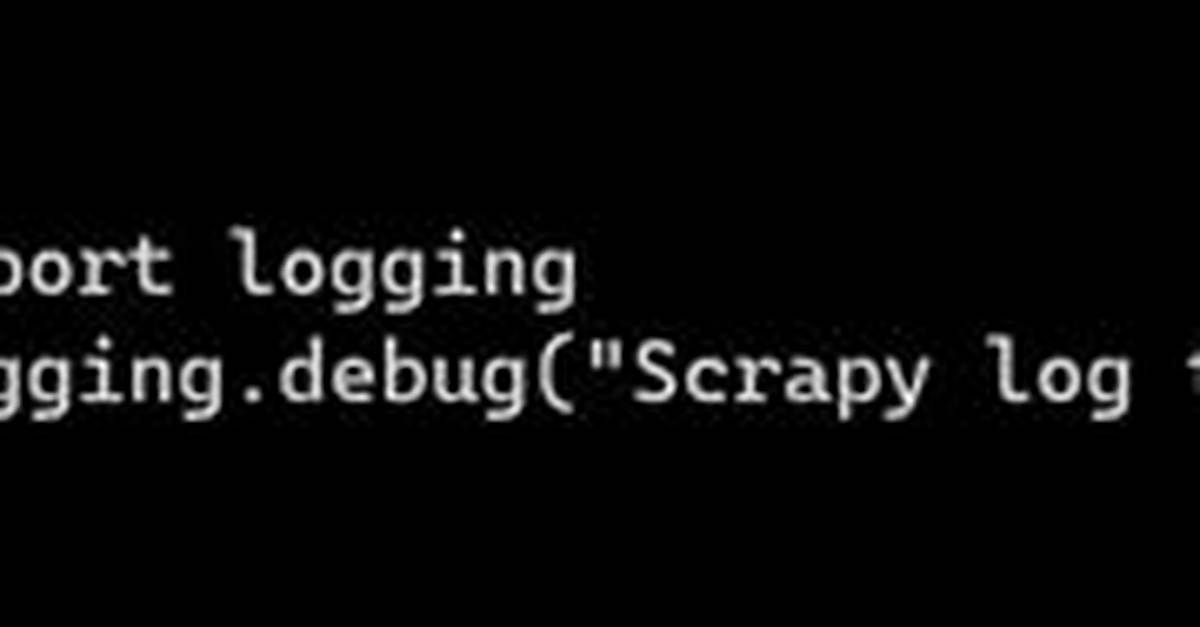 Debug While Webcraping with Scrapy?