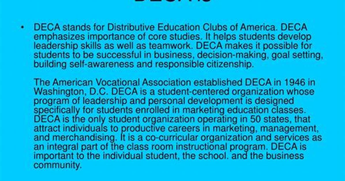 Deca Stands For