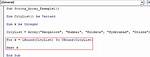Declare and Initialize String Array in Vba