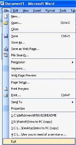 Decoding a File from Ms Word 2003