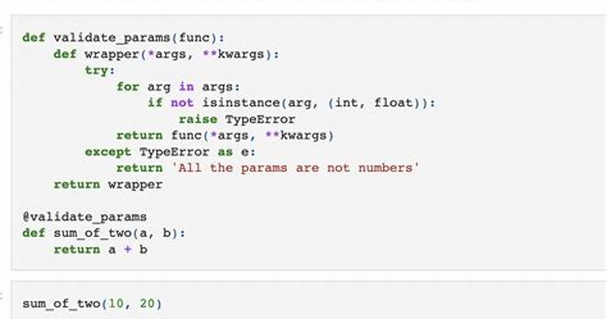 Decorators with Parameters?