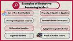 Deductive Reasoning Math