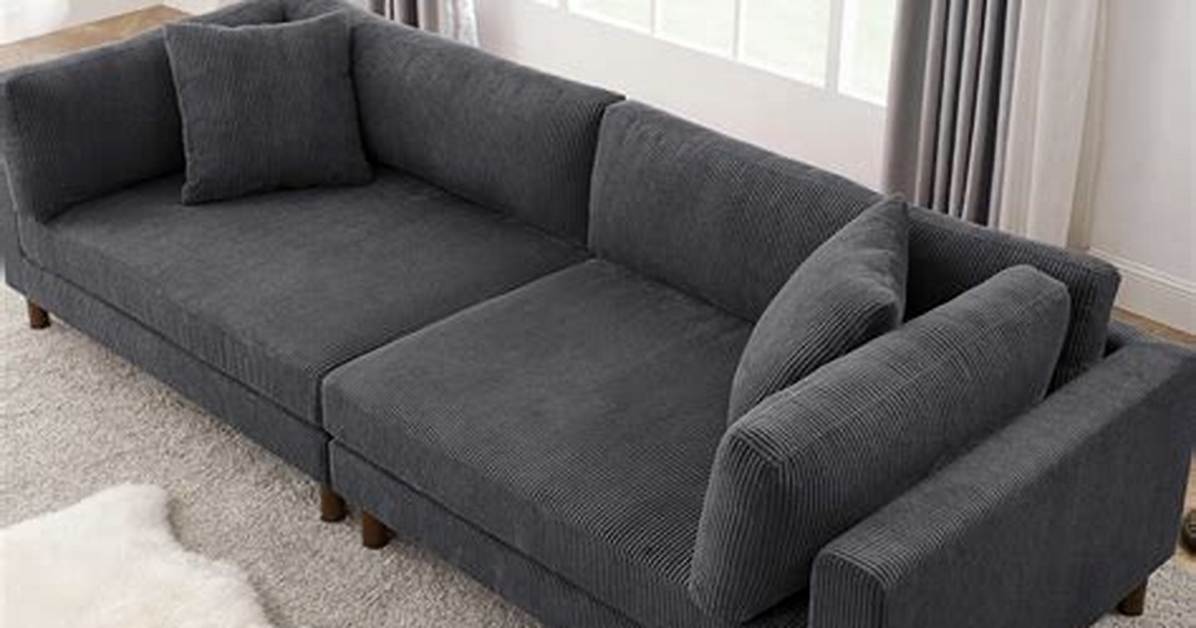Deep Seated Couch