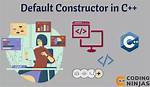 Default Constructor in C