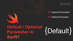 Default Optional Parameter in Swift Function