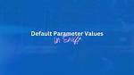 Default Parameter for Value Must Be a Compile Time Constant?