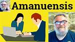 Define Amanuensis