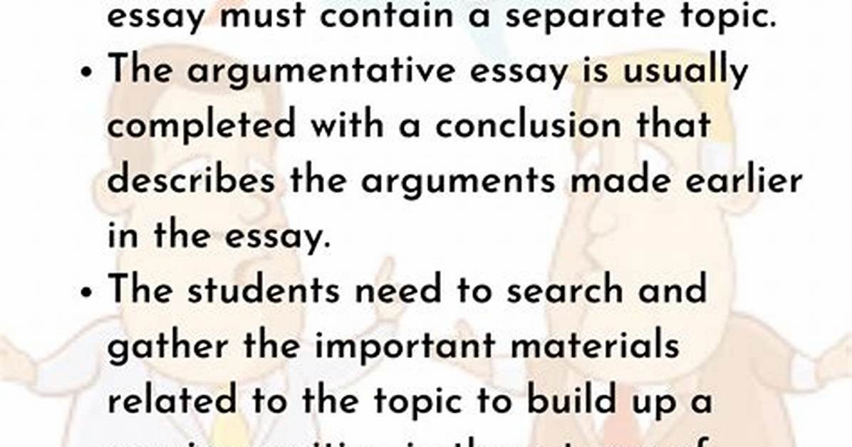 Define Argumentative