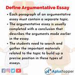 Define Argumentative