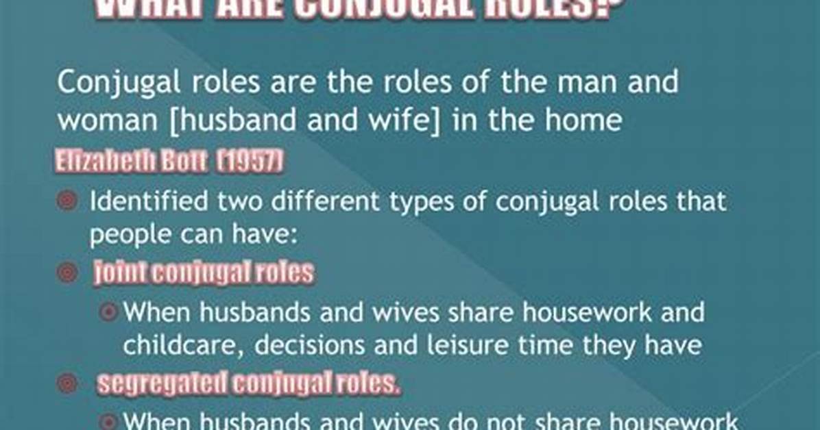 Define Conjugal