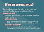 Define Conjugal