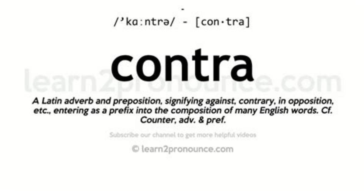 Define Contra