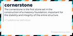 Define Cornerstone