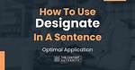 Define Designate