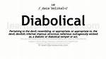 Define Diabolical