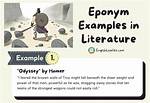 Define Eponym